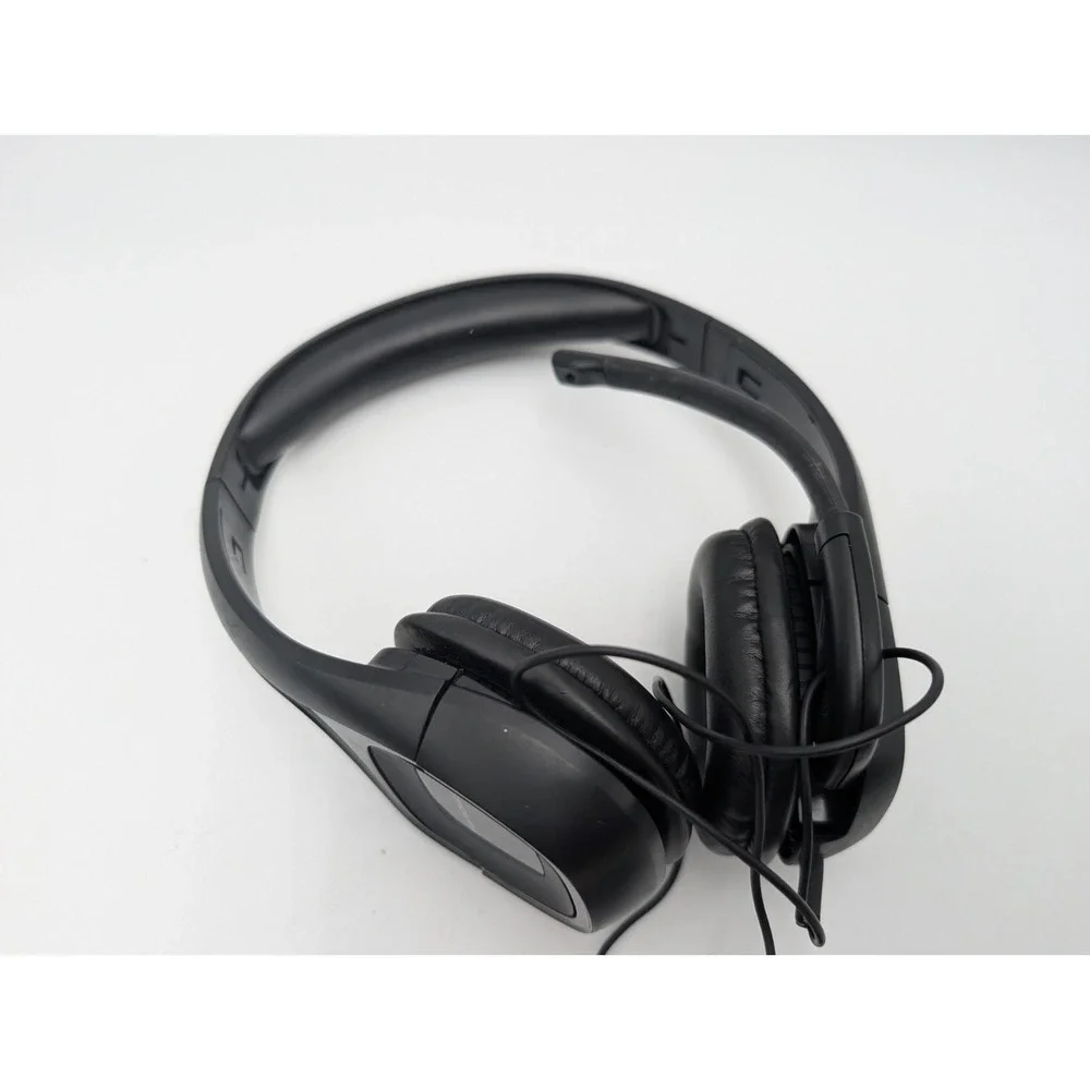 Plantronics Headphone Audio C6.A355 Black Headband Headsets with Mic‎ Aux